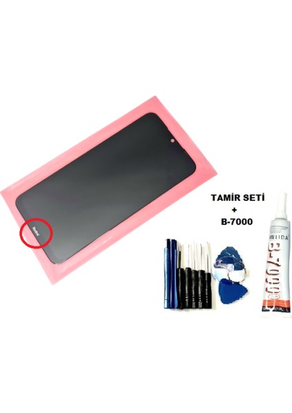 Xiaomi Redmi Note 8 LCD Ekran Dokunmatik (B-7000+TAMIR Seti) Siyah