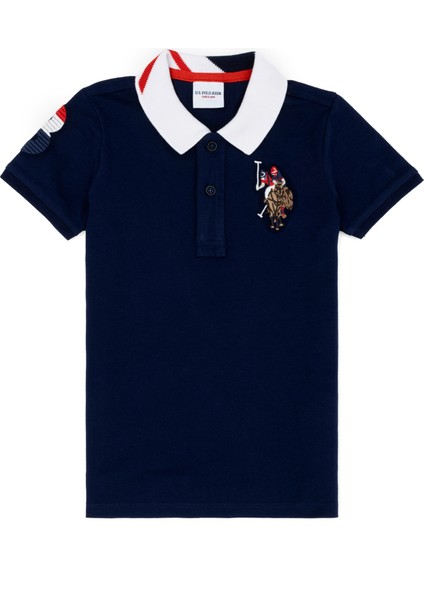 Erkek Çocuk Lacivert Basic T-Shirt 50263006-VR033