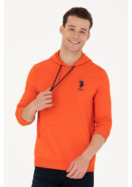 U.S. Polo Assn. Erkek Oranj Sweatshirt 50269426-VR181