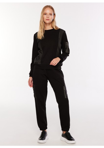 Siyah Kadın Uzun Eşofman Altı F3WL-EA1 fiyatları