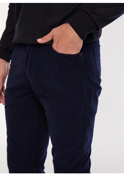 Normal Bel Dar Paça Lacivert Erkek Chino Pantolon FC3WM-PNT337 fırsatları