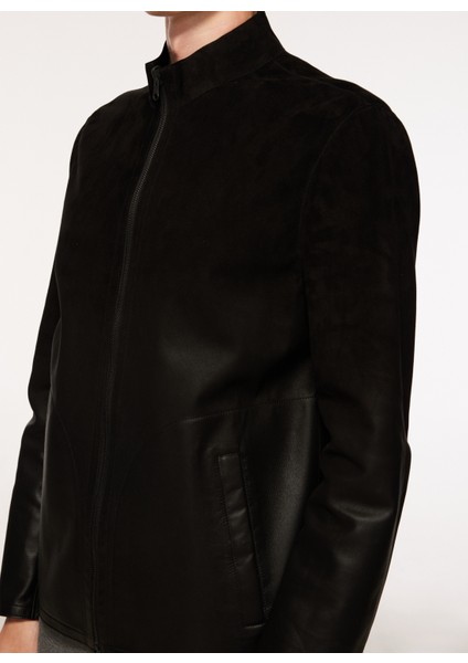 Siyah Erkek Deri Mont F3WM-MNT108 fırsatları