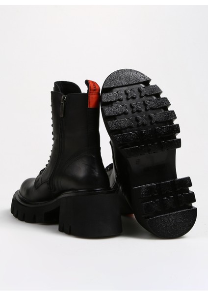 Siyah Kadın Deri Bot 021Z100619 fırsatları