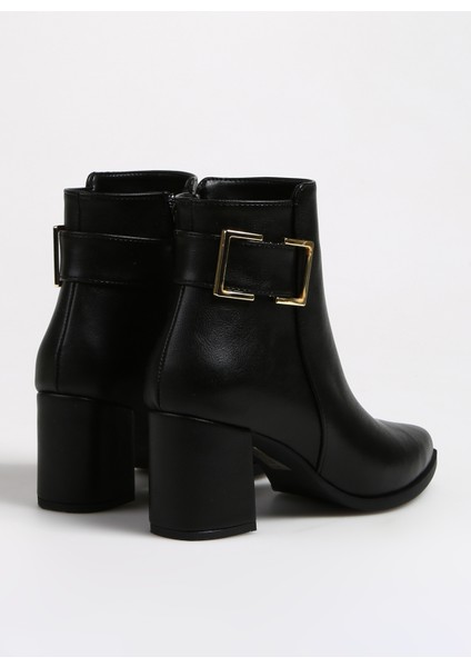 Siyah Kadın Topuklu Bot Hayle modelleri