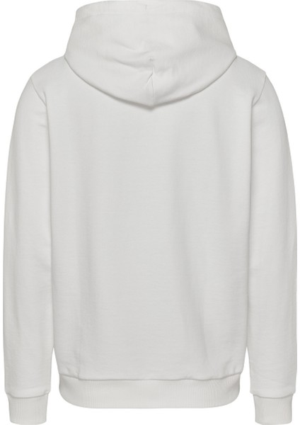 Kapüşon Yaka Beyaz Erkek Sweatshirt DM0DM17810YBR