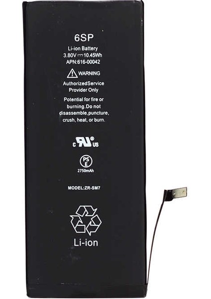 Apple iPhone 6s Plus Orjinal Max Batarya