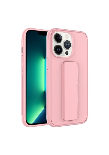 iPhone 14 Pro Kılıf Şık ve Stantlı QStand Premium Kapak