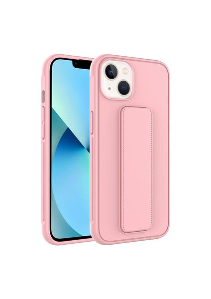 iPhone 14 Plus Kılıf Şık ve Stantlı QStand Premium Kapak