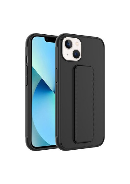 iPhone 14 Plus Kılıf Şık ve Stantlı QStand Premium Kapak