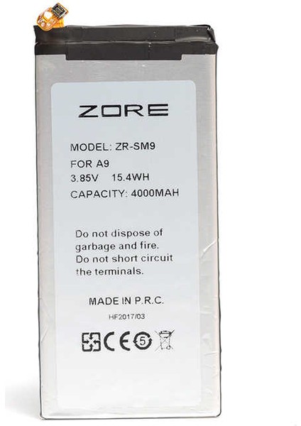 Galaxy A9 2016 Tam Orjinal Batarya