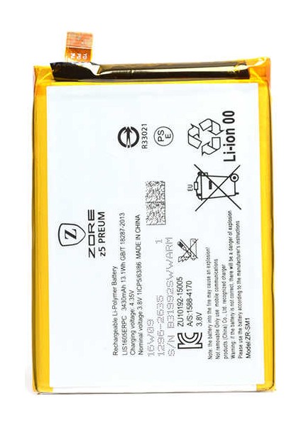Sony Xperia Z5 Premium Orjinal Pcb Li Batarya