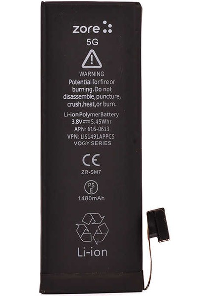 Apple iPhone 5g Vogy Batarya fiyatları