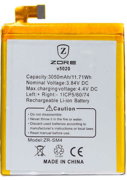 Vestel V3 5020 Tam Orjinal Batarya