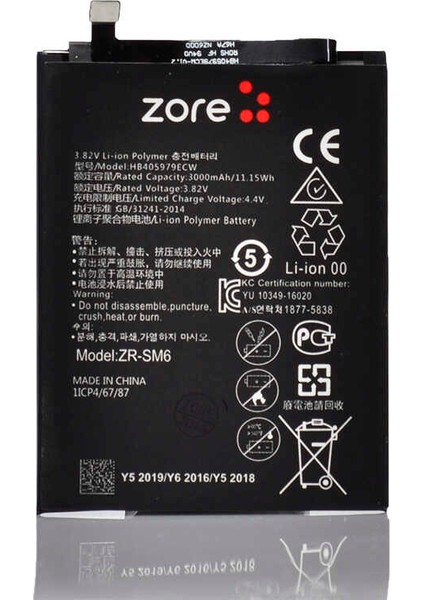 Huawei Y5 2019 Tam Orjinal Batarya