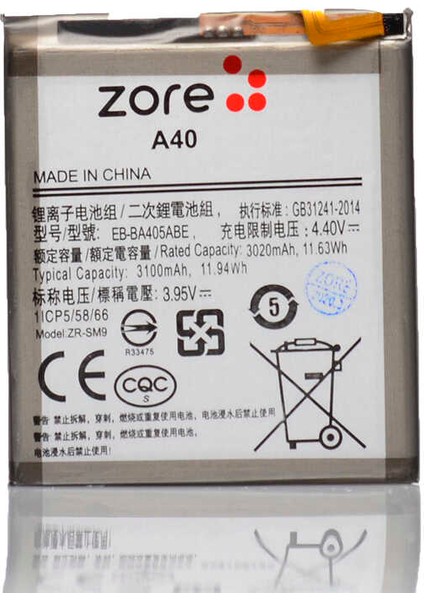 Galaxy A40 Tam Orjinal Batarya