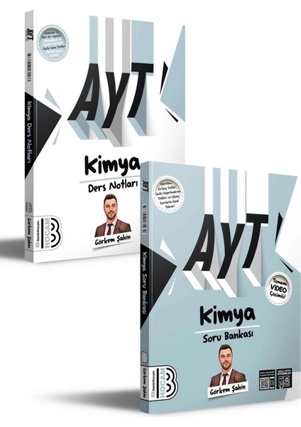2025 AYT Kimya ders Notları ve Soru Bankası Seti
