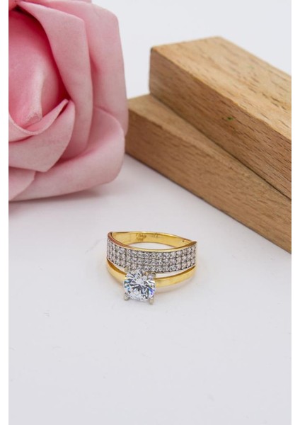 14 Ayar Altın Yüzük Alyans Tektaş Kadın Yüzük fiyatları