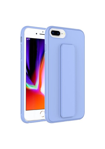 iPhone 8 Plus Kılıf Şık ve Stantlı QStand Premium Kapak