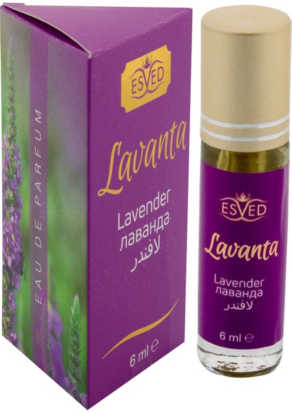 Lavanta Kokusu Alkolsüz Esans 6' lı Paket 6 ml