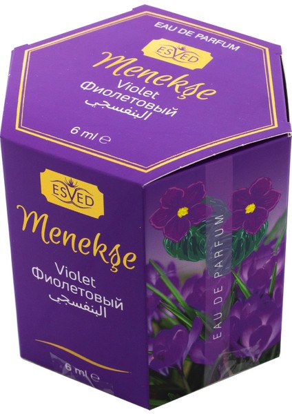 Menekşe Kokusu Alkolsüz Esans 6' lı Paket 6 ml