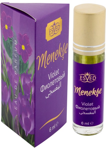 Menekşe Kokusu Alkolsüz Esans 6' lı Paket 6 ml