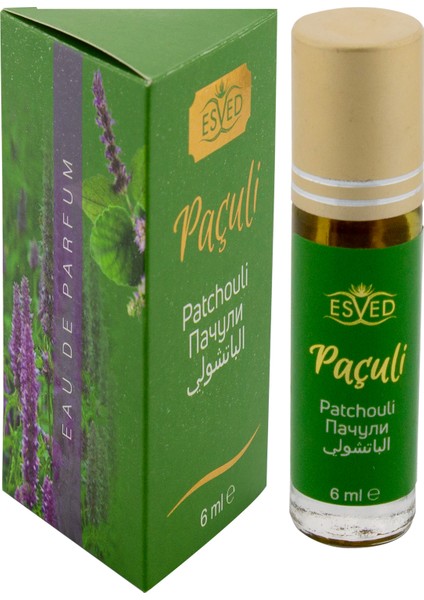 Paçuli Kokusu Alkolsüz Esans 6 ml