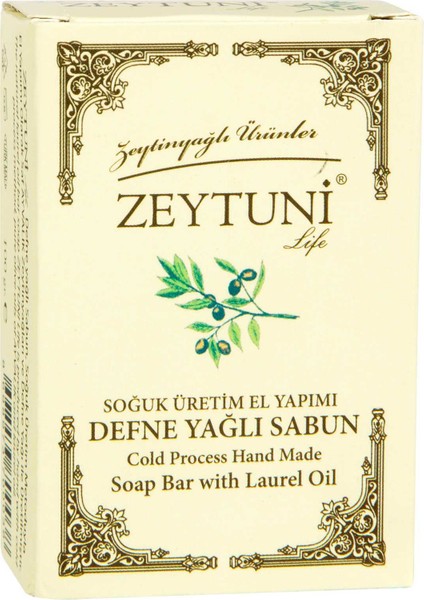 Zeytuni El Yapımı Katı Sabun Defne Yağlı 100 gr