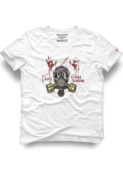 Maskeli Adam Her Duruma Hazır Tasarım Tişört