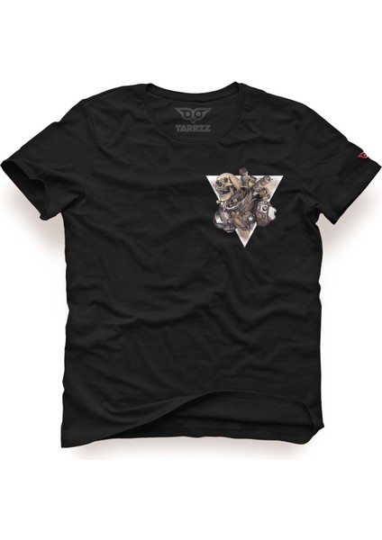 Metal Kuru Kafa Tasarım Tişört