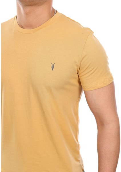 Erkek Bisiklet Yaka Standart Pamuk Erkek Basic T-Shirt modelleri