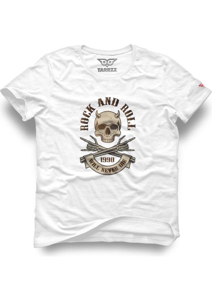 Rock And Roll Tasarım Tişört