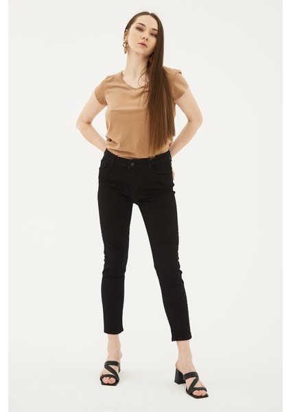 Kadın Jean Pantolon Siyah 23K0565K1