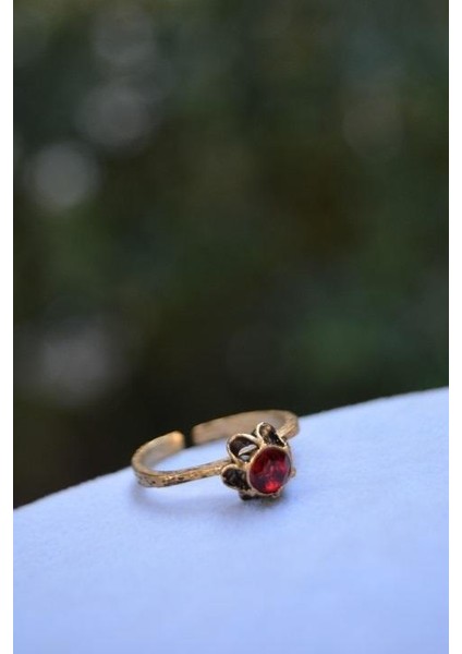 Jewellery Yakut Ayarlanabilir Kadın Yüzük modelleri