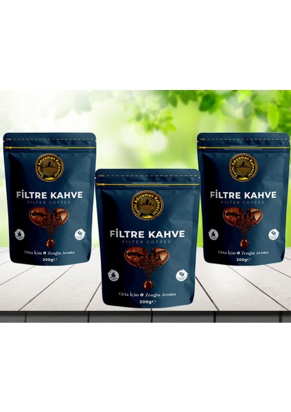 Filtre Kahve 200 G 3 Adet