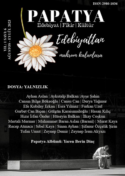 Papatya 6. Sayı Ağustos Eylül 2023