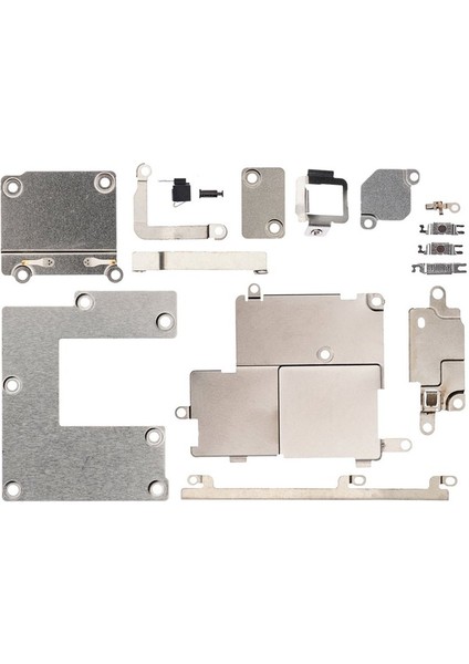 iPhone 11 Pro Max Kasa Anakart Iç Aksam Metal Kapaklar Braket Set