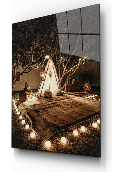 Işıklı Noel Çadırı
