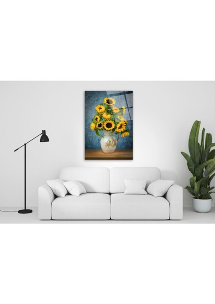 Ayçiçekleri Cam Tablo fiyatları