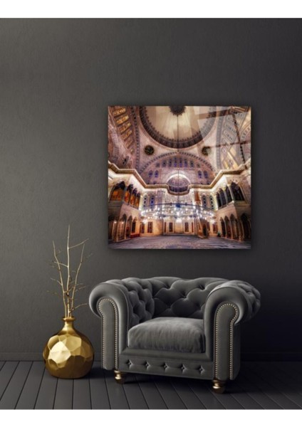 Ramazan Ayı Cami Sevgililer Günü Cam Tablo modelleri