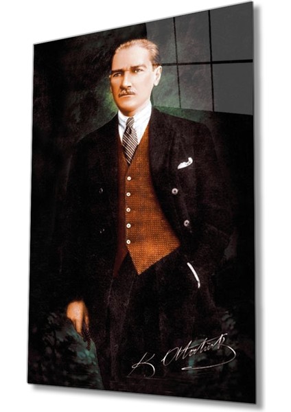 Atatürk Cam Tablo