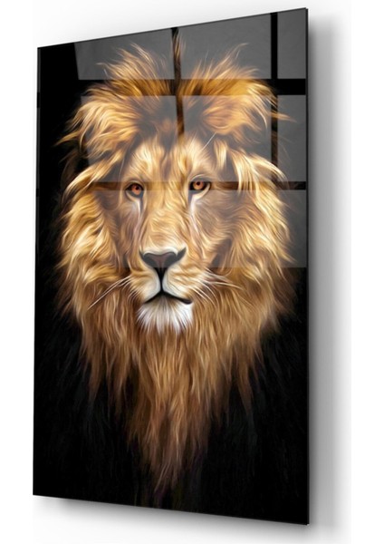 Aslan Cam Tablo