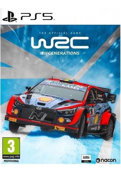 Ps5 Wrc Generations World Rally Championship Playstation 5 Oyunu