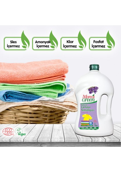 2'li Set Bitkisel Çamaşır Deterjanı Lavanta 80 Yıkama (2 x 1500 ml) fiyatları