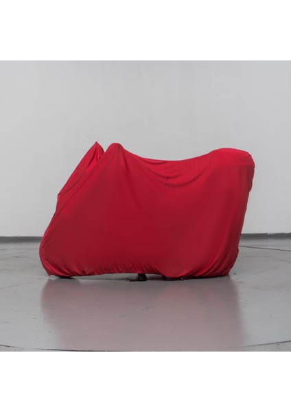 Honda Wing Go Motosiklet Brandası Kırmızı Penye Örtü Motor Brandası