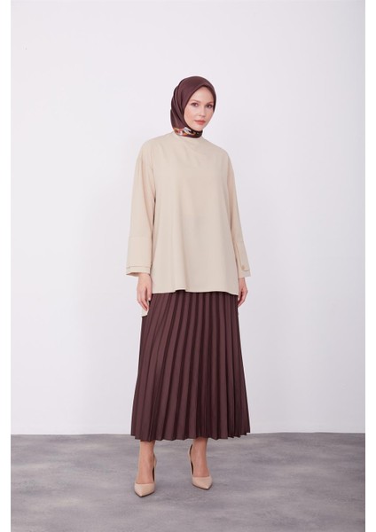 Garnili Bluz 23K3344 Latte