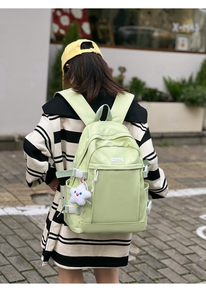 Okul Kadın Lise Öğrencisi Taze ve Tatlı Seyahat Sırt Lise Öğrencisi Kampüsü Küçük Taze Omuz Çantası (Yurt Dışından) fiyatları