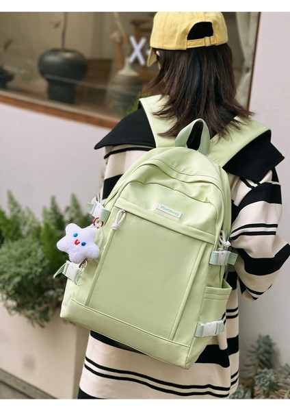 Okul Kadın Lise Öğrencisi Taze ve Tatlı Seyahat Sırt Lise Öğrencisi Kampüsü Küçük Taze Omuz Çantası (Yurt Dışından) fırsatları