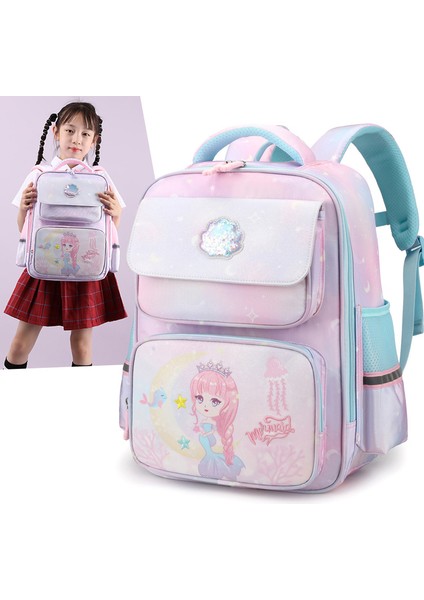 Ilkokul Öğrencileri Için Okul Erkek ve Kız 1-6. Sınıflar Için Hafif Çocuk Sırt Çantası (Yurt Dışından) modelleri