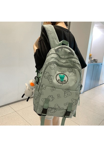 Sırt Kadın Japon Ins Rüzgar Küçük Taze Ilk ve Orta Okul Öğrencileri Okul Kore Karikatür Baskı Kız Sırt Çantası (Yurt Dışından) modelleri