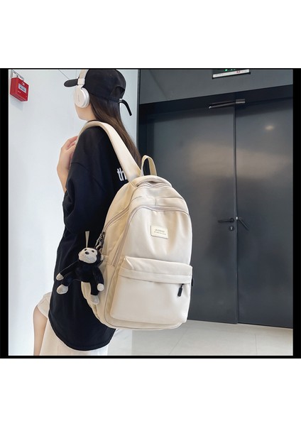 Sırt Üniversite Öğrencileri Kore Gündelik Okul Kadın Ins Trend Büyük Kapasiteli Sırt Çantası (Yurt Dışından) modelleri